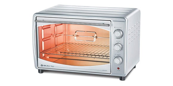 Bajaj Majesty 4500 TMCSS 45-Litre Oven Toaster Grill (Silver)