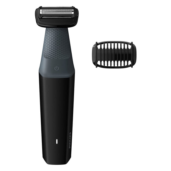 Philips BG3006/15 Bodygroomer - Skin Friendly, Showerproof, Body Hair Shaver and Trimmer (Black)