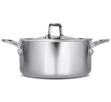 Treo by Milton Triply Stainless Steel Casserole with Lid, 24 cm / 5200 ml