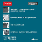 Prestige Granite Milk Pan 180mm