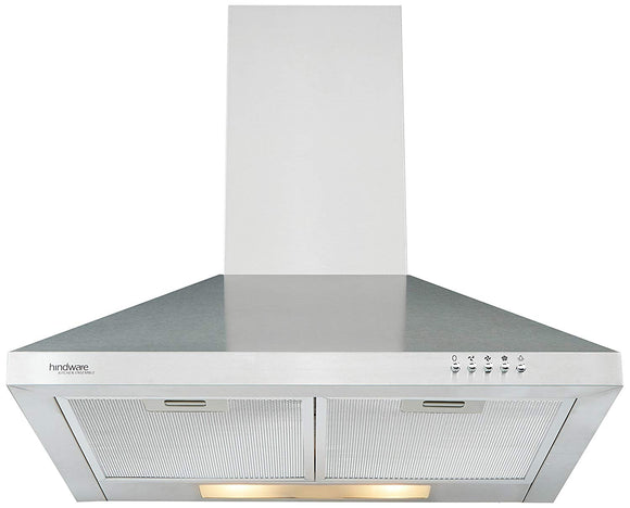Hindware 60 cm 820 m3/h Chimney (C100082,Silver) PACIFIC 60