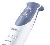 Philips Daily Collection HR1363 600-Watt Hand Blender with Chopper and Beaker (colour may vary)