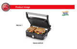 Prestige Sandwich Toaster Electric Gril - PEG 4.0, Black, Small