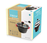 Treo by Milton La Culiniare Multipurpose Cooking & Steamer Pot, 4.06 litres, Black