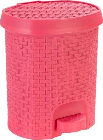 IncredibleThings KLEEN Pedal Dustbin With Inner Bucket For Home and Kitchen, Pink
