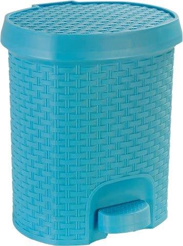 IncredibleThings KLEEN Pedal Dustbin with Inner Bucket for Home and Kitchen, Blue