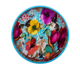 IncredibleThings Floral-Printed Round Tray ( 1 Pc )