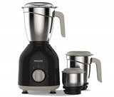 Philips Daily Collection HL7756 750 Watt Mixer Grinder with 3 Jars (Black)