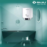 Bajaj Popular Neo 15L  4 Star Vertical White Storage Water Heater 2000W