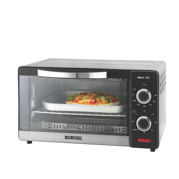 Borosil Prima 10 Litres OTG 1000 Watts Oven Toaster Grill